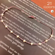 Много бусин жемчуг браслет Miyuki Delica цвет стекло камень кристалл браслеты для женщин Бохо ручной работы Тонкая Веревка цепи ювелирные изделия