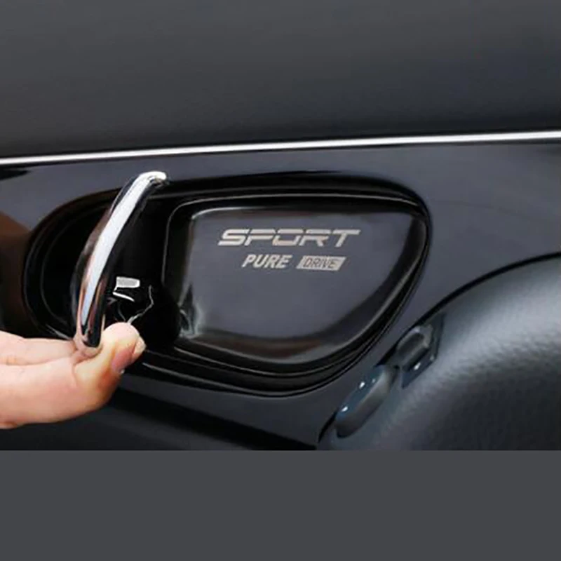 Car Styling Door Handle Cover Door Handle Bowl Trim for Fit for Qashqai j11 ST 2014 2015 Car Accessories car door handle cover