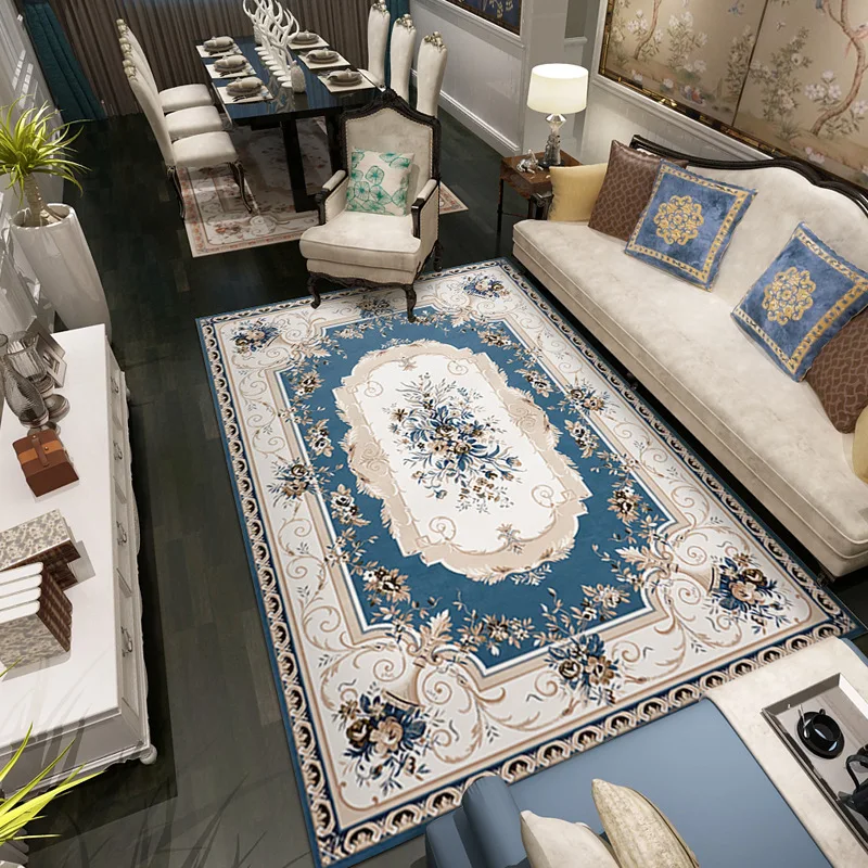  European Classical Carpet Livingroom Home Decor Bedroom Carpet Palace Sofa Coffee Table Rug Study R - 32998226789