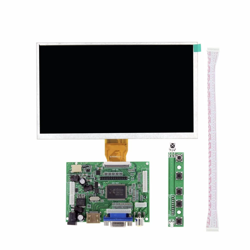 Srjtek 9 дюймов дисплей ЖК TFT Щит дисплей модуль HDMI+ VGA+ Видео драйвер платы для Raspberry Pi