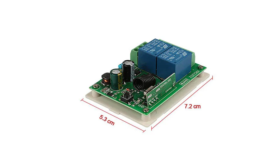 QIACHIP 433 Mhz универсальный Беспроводной удаленного Управление переключатель AC 250 V 110 V 220 V 2CH реле приемника модуль+ РФ 433 Mhz удаленного Управление s