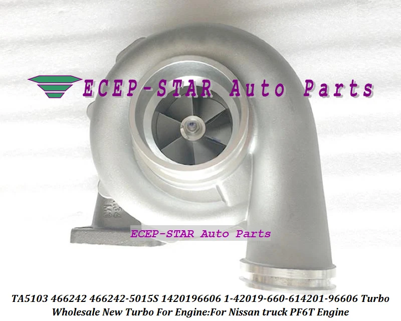 TA5103 466242 466242-5015S 1420196606 1-42019-660-614201-96606 Turbo Turbocharger For Nissan truck PF6T (4)