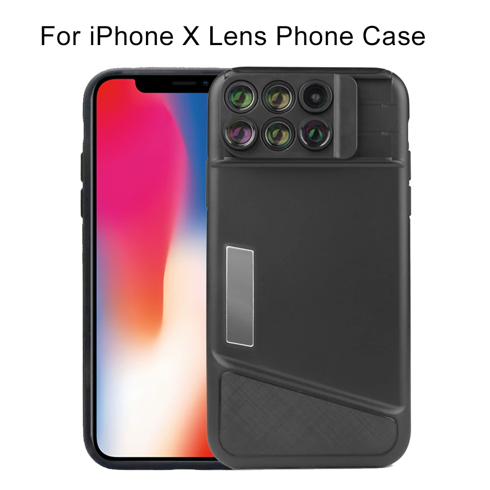 2018-New-Arrival-Dual-Camera-Lens-For-iPhone-X-8-Plus-Fisheye-Wide-Angle-Macro-Lens