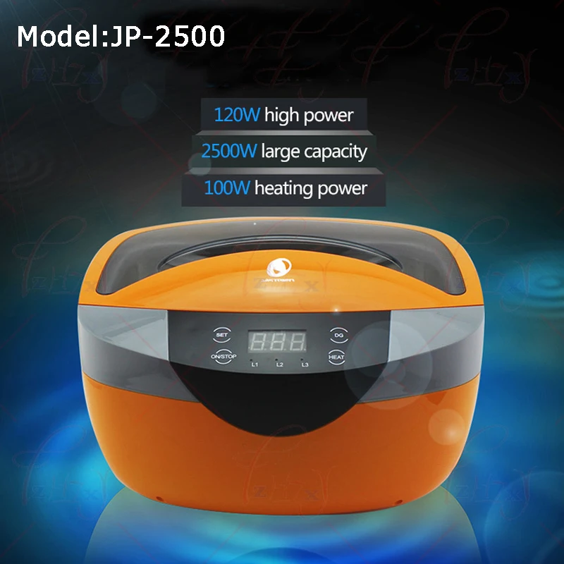 

2.5L Ultrasonic Cleaner Mini Ultrasonic vegetable and fruit Cleaning Machine JP-2500