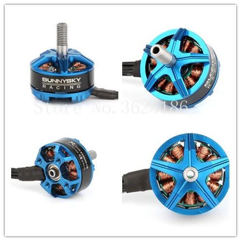 

4pcs Original Sunnysky R2205 2300KV 2500KV Brushless Motor CW CCW for FPV Racing Quadcopter Drone Multicopter New