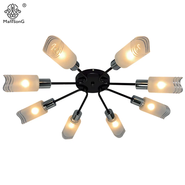 Klassieke Moderne Plafondlamp Slaapkamer Home Verlichting E14 LED ... Klassieke Moderne Plafondlamp Slaapkamer Home Verlichting E14 LED ...