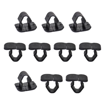 

DWCX 10x Car Engine Hood Insulation Pad Retainer Clips 1H5863849A01C For VW CC Beetle Golf Passat Touareg Jetta Audi A4 A6 S6