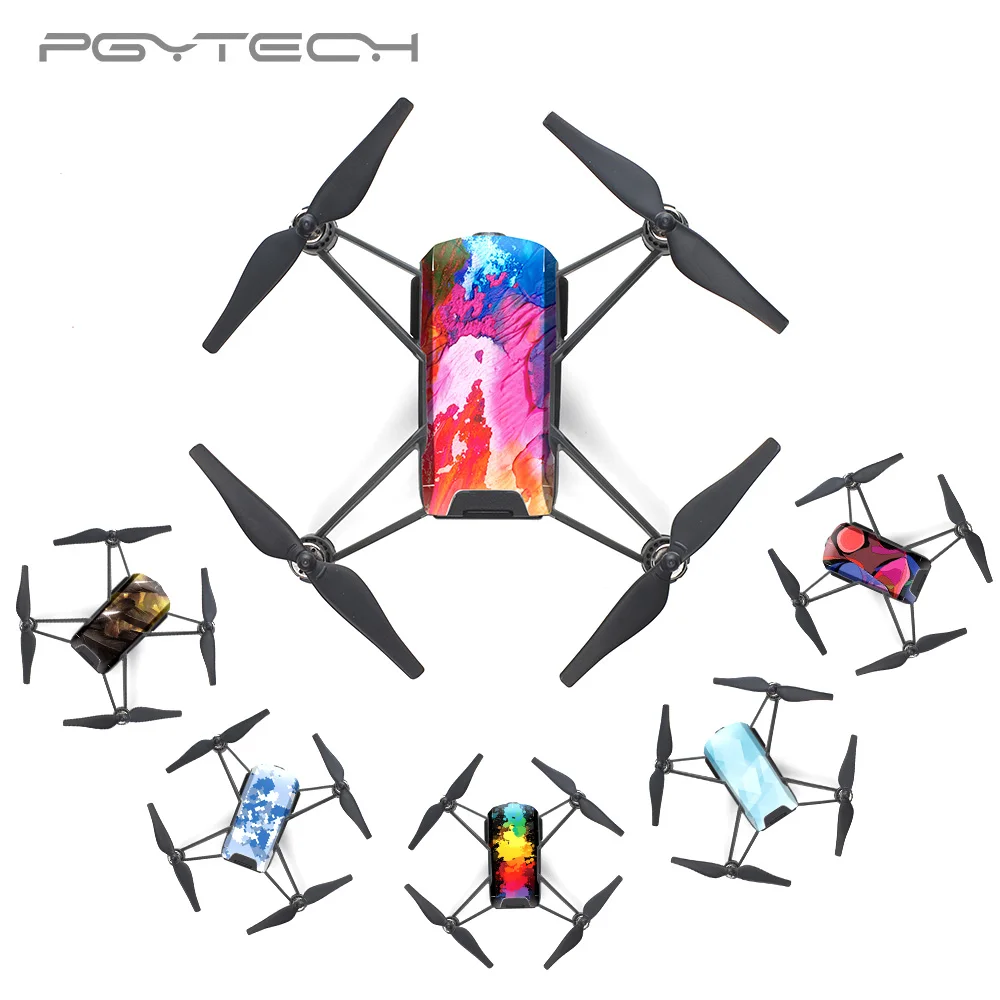 

PGYTECH DJI TELLO Sticker Waterproof Drone Skin Sticker Protective Skin Cover Sticker Body sticker for RYZE Drone Accessories