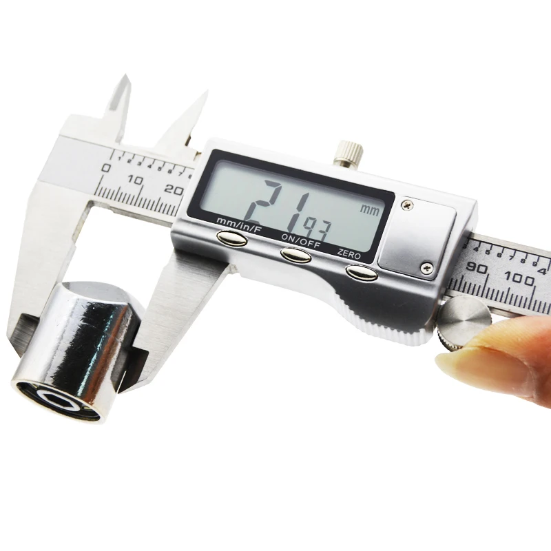 Stainless steel calipers 0-150mm steel digital Metric/Inch/Fraction vernier caliper electronic micrometer measuring gauging tool