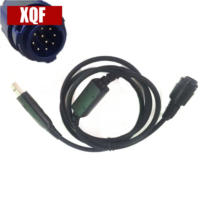 XQF USB кабель для Motorola XIR M8268, M8200, M8260, M8228, M8220 и т. д. автомобильное Мобильная радиостанция для транспортных средств