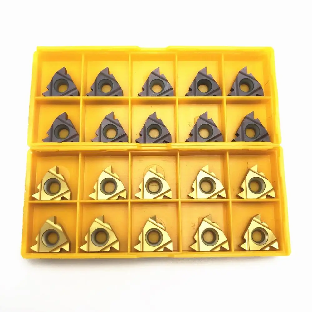 

CNC milling cutter MMT 16ER AG60 US735/UE6020/VP15TF carbide blade thread turning tools 16ERAG60 lathe tool milling cutter