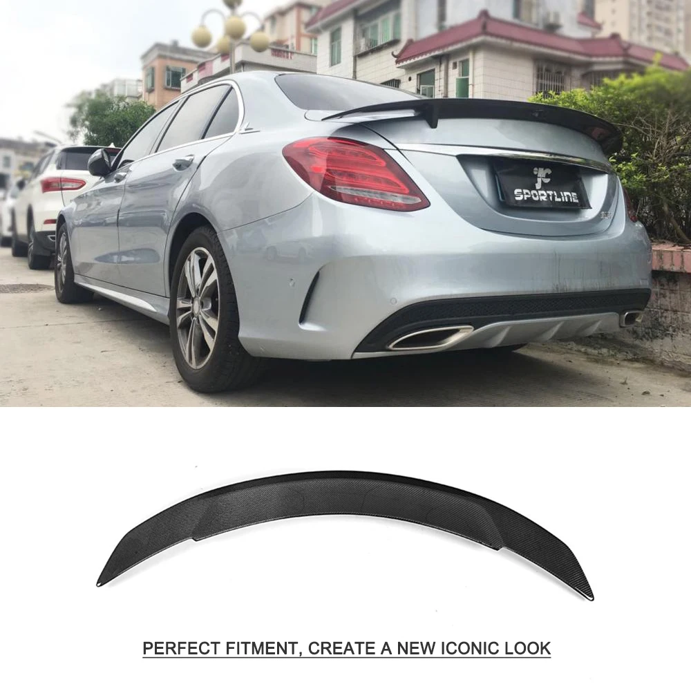 Автомобильный задний спойлер для крыла багажника Mercedes Benz C Class W205 4 Двери Седан 2015