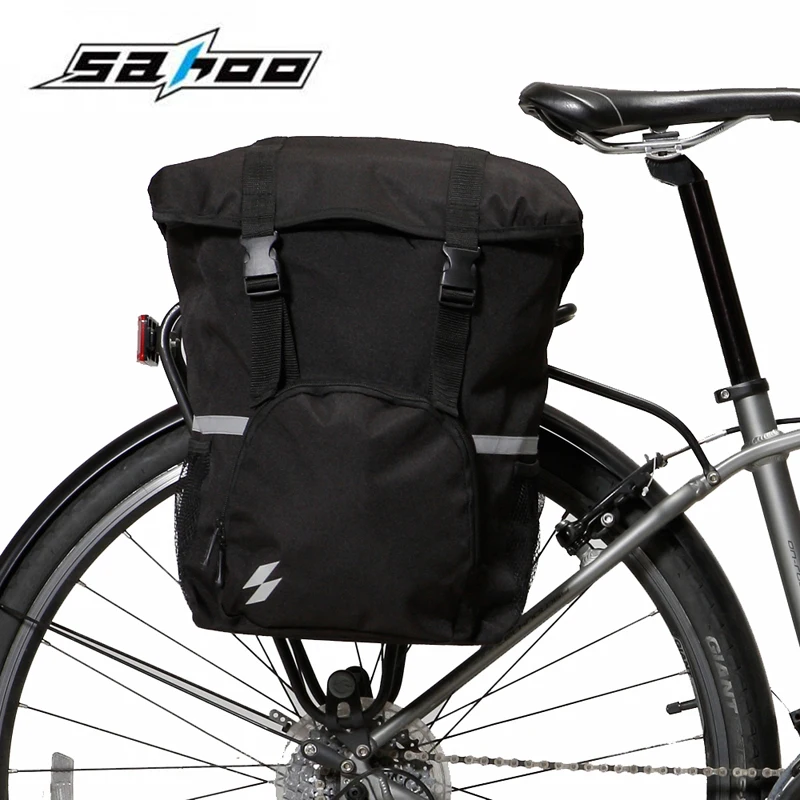 Mountain Road Bike Bag Bicycle Double Side Rear Rack Tail Seat Bags Pannier
