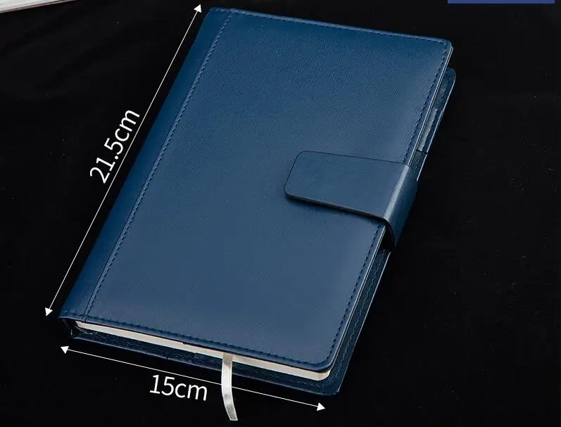 Классический деловой блокнот из искусственной кожи A5 Folios Padfolio, офисный бизнес-блокнот для путешествий