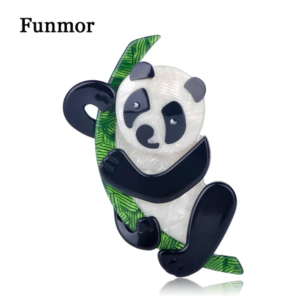 Женская/Детская брошь ручной работы Funmor акриловая в виде животного украшение для