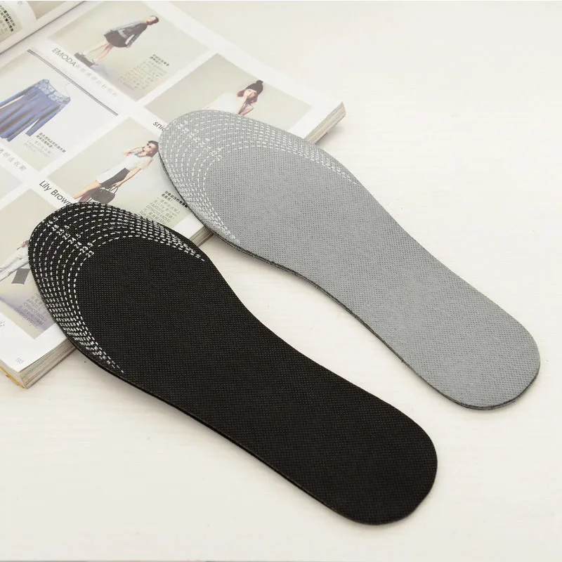 1PC practical Bamboo Charcoal Deodorant Cushion Foot Inserts Shoe Pads InsolesFU