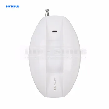 

DIYSECUR Wireless Passive infrared Detector Curtain Sensor PIR Detector Burglar Alarm System Intrusion Sensor IR Detector