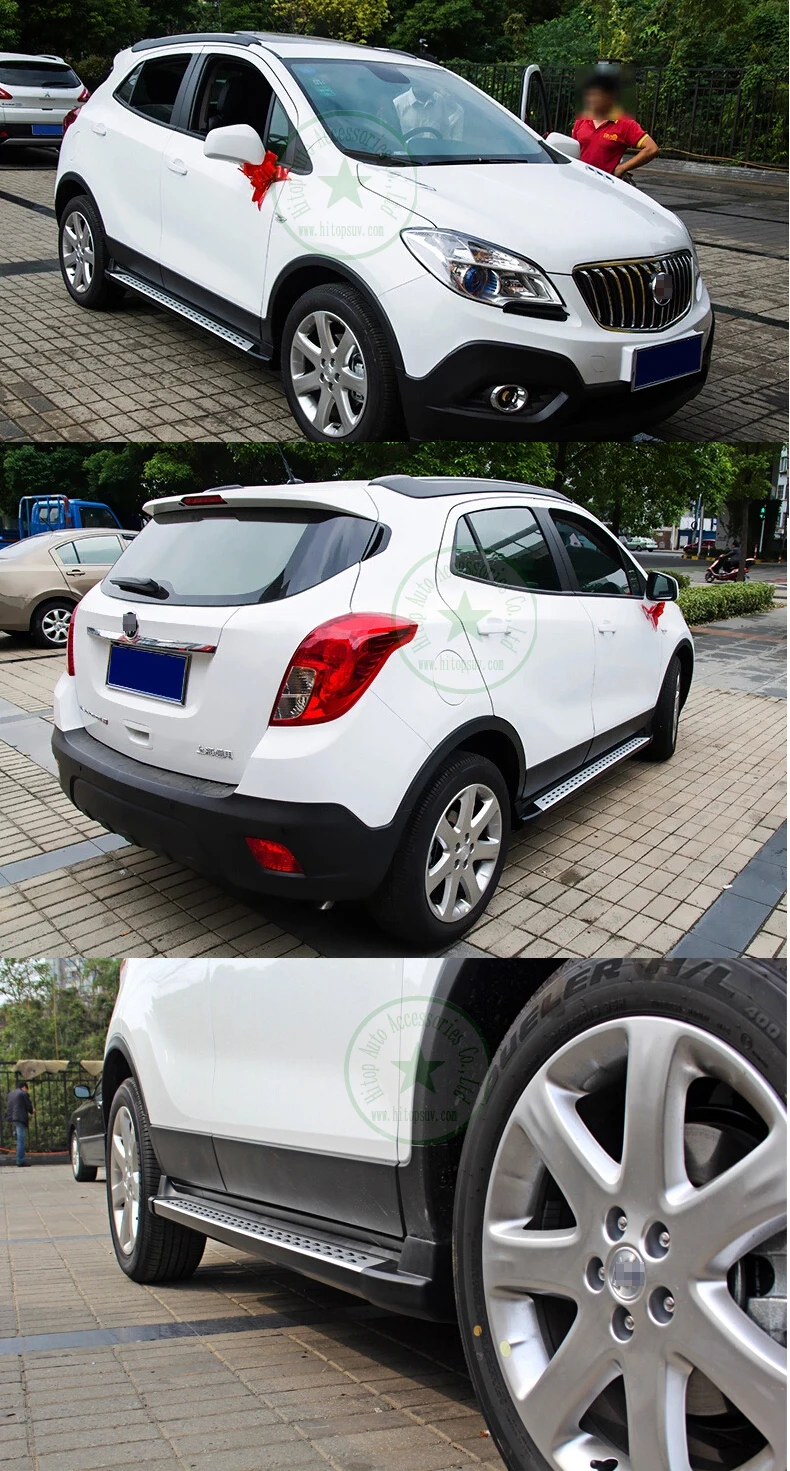Боковая ступенчатая Подножка для Opel Mokka модель Горячая Распродажа в Китае два