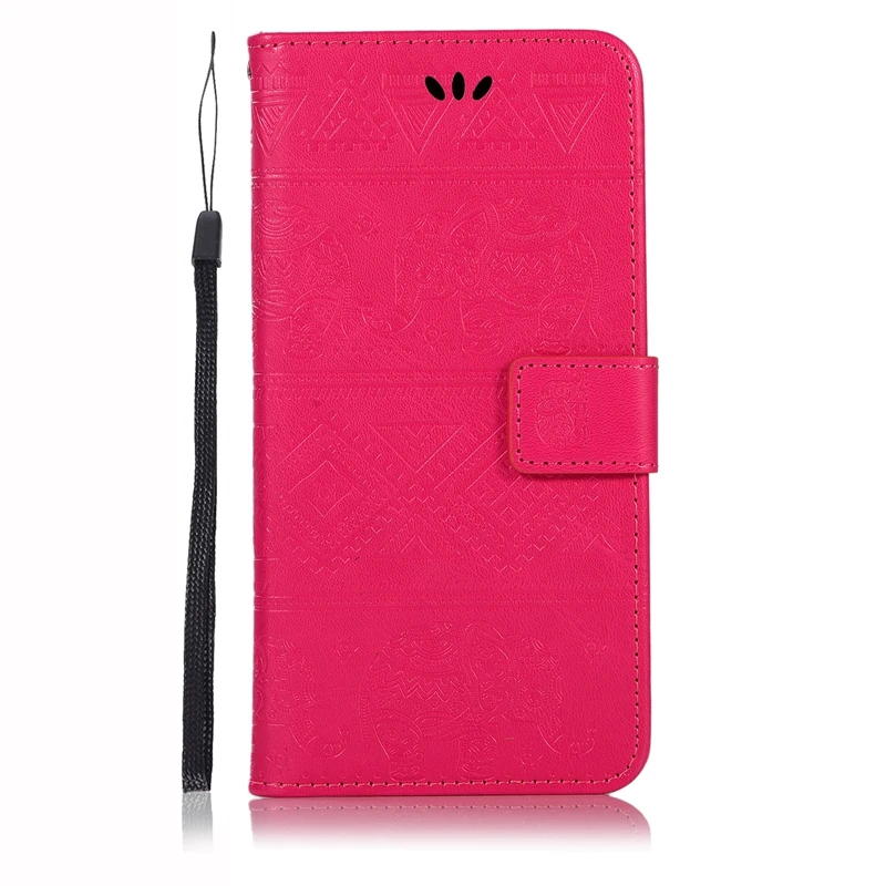 HotPink Чехол-книжка для huawei P Smart mate 20 Lite P20 P30 Pro P10 10 Nova 3 3i 2i 2 Plus Чехол-бумажник из искусственной кожи - Цвет: HotPink