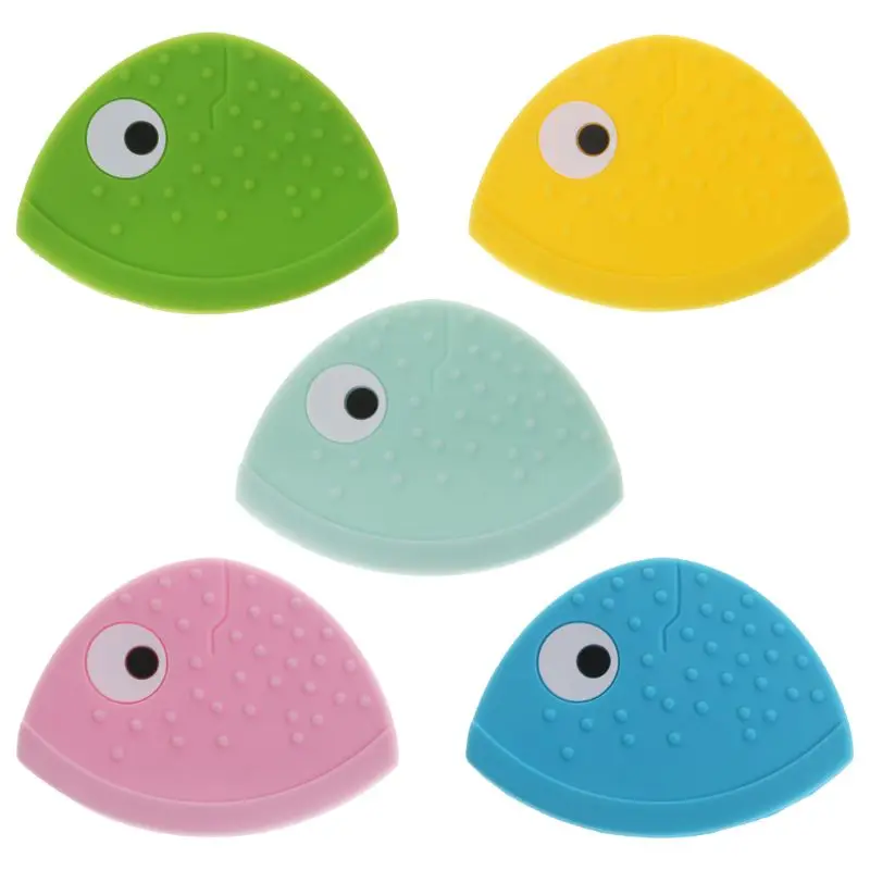 

Baby Teether Fish Shaped Cartoon Convex Massage Teeth Teething Care Newborn Nursing Fixing Bibs Safe Bite Pendant Pacifier
