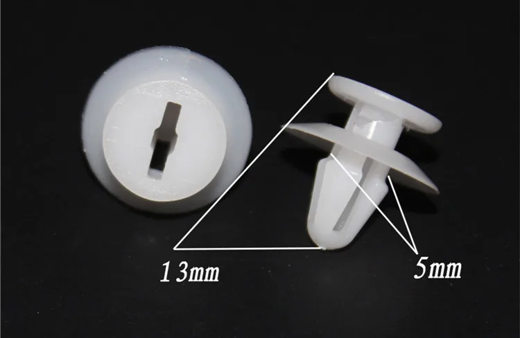 

10PCS For Ford 12, 13, 14 Year Focus Plastic Fastener for Tweeter Speaker Audio Triangle Clamp