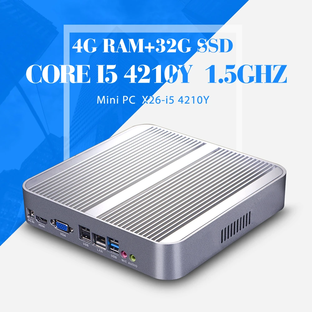 Lowest Price Mini Computer ,Core I5 4210Y I3 4010U ,4G RAM 32G SSD,WIFI,HDMI+VAG,Mini PC,Desktop Computer,Laptop PC Lowest Price Mini Computer ,Core I5 4210Y I3 4010U ,4G RAM 32G SSD,WIFI,HDMI+VAG,Mini PC,Desktop Computer,Laptop PC