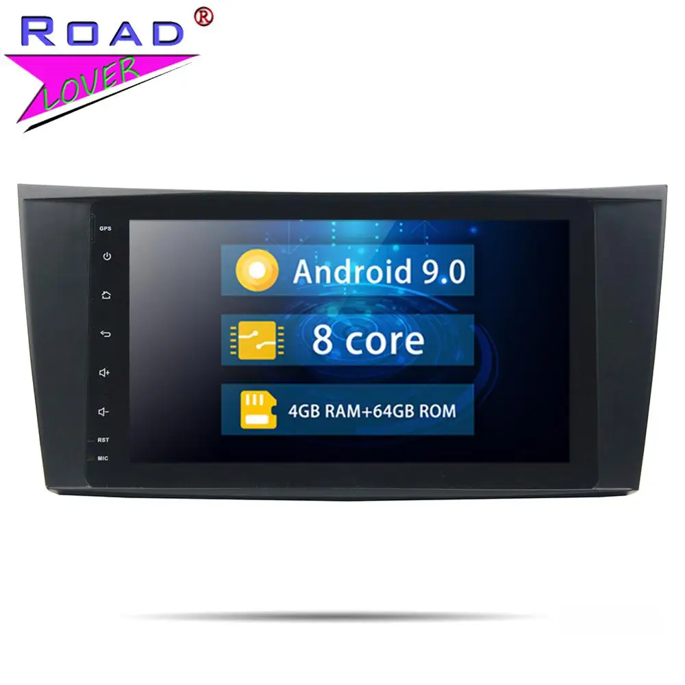 Автомобильный радиоприемник Android 9,0 " Авто gps навигация для Benz E-Class W211 2002-2008G-Class W463 2001-2008 CLS W219 2004-2009 стерео