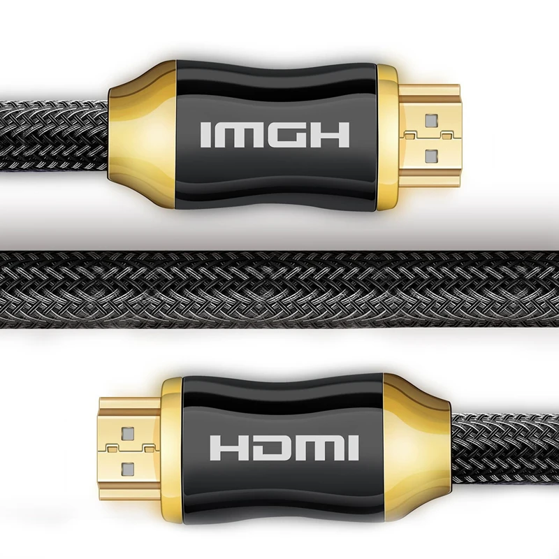 Rankman HDMI 2,0 4K кабель 24K позолоченный 3D UHD HDMI к HDMI шнур для телевизора lcd ноутбука PS3/4 проектора компьютера DVD