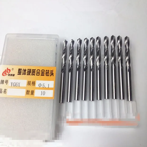 

10PCS 2.5MM 2 Flute Tungsten steel carbide drill bit