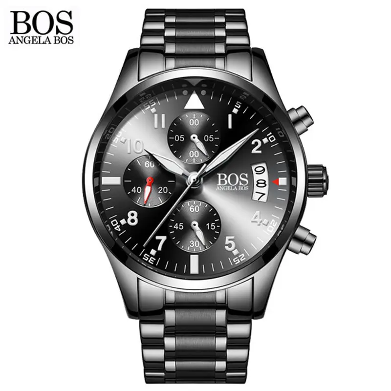 Zegarki Meskie 2018 Top Brand Business Watch Men Luxury Calendar Luminous Quartz Watches Fashion Stainless Steel Wristwatches Zegarki Meskie 2018 Top Brand Business Watch Men Luxury Calendar Luminous Quartz Watches Fashion Stainless Steel Wristwatches