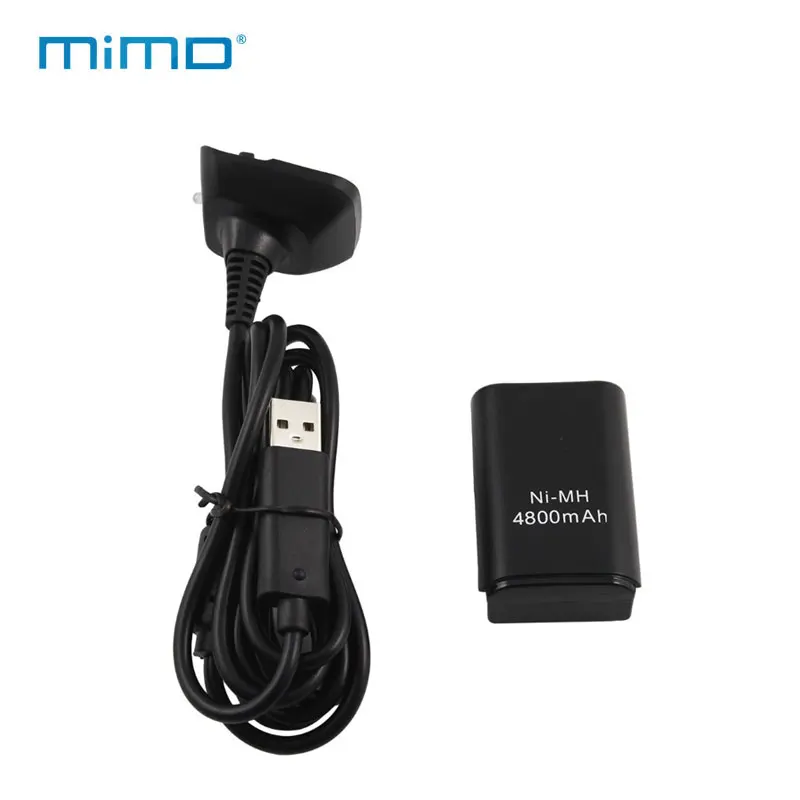MIMD Ni MH 4800 mAh Rechargeable Battery Pack For Microsoft XBOX 360