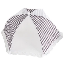 Мода сетки стиль кружева кухня блюдо для еды крышка складной зонт гигиены здоровья полезный чехол зонтика