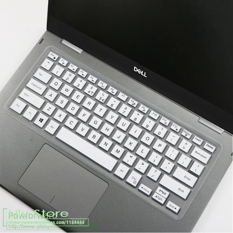 Для Dell Inspiron 14 дюймов 5000 серии 5482/5481(2 в 1) i5379 i5482 i5481 i5485 силиконовая клавиатура для ноутбука