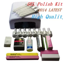 Набор гель-лака Biutee Soak Off гелевый набор УФ 36 Вт отверждения лампы для маникюра пилка diy инструменты с базовым верхом средство для снятия основы для удаления буфера