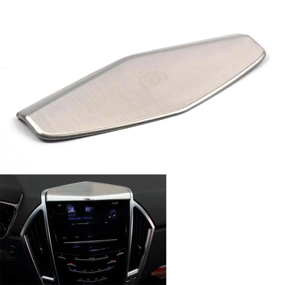 

For 2013-2016 Cadillac SRX Car GPS Navigation Top Panel Cover Decorative Trim Interior Mouldings Styling Sticker Accessories