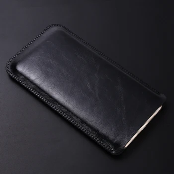 

For Blackview A20 5.5" Luxury Microfiber Leather Sleeve Phone Bag Case Cover Holster For Blackview A20