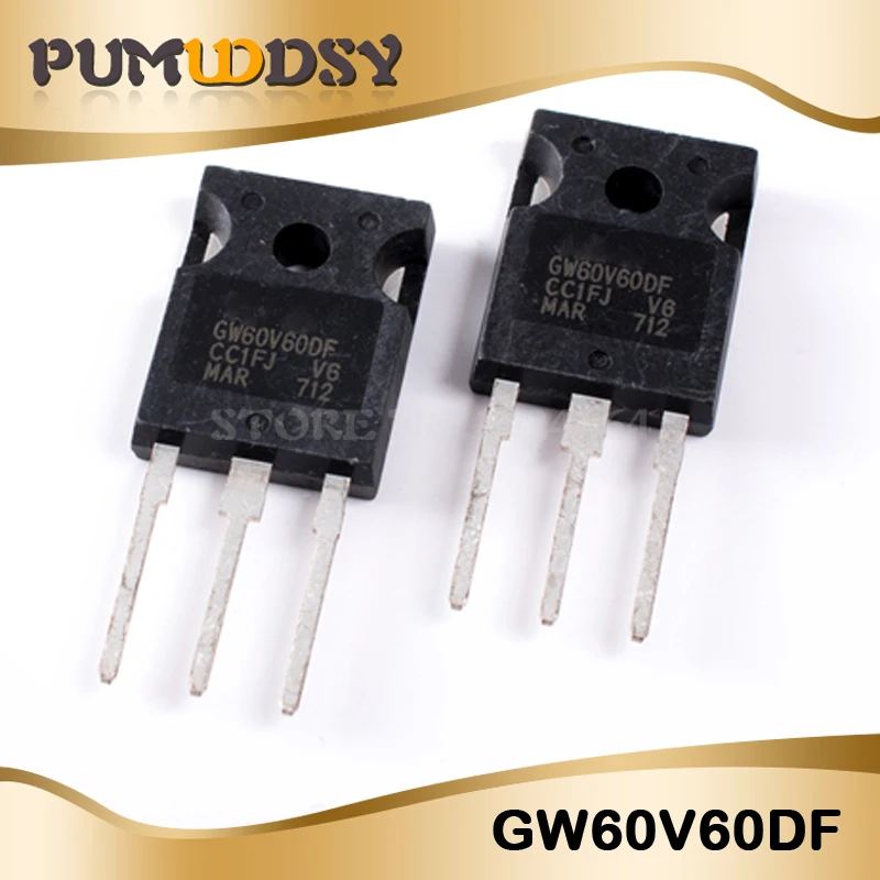 

2pcs/lot STGW60V60DF TO-3P GW60V60DF TO-247 STGW60V60 TO247 STGW60V60F IC