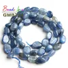 6-8MM Irregular Shape Natural Genuine Blue Kyanite Stone Loose Spacer Beads For Jewelry Making DIY Bracelet Necklace 15 Inches ► Photo 2/5