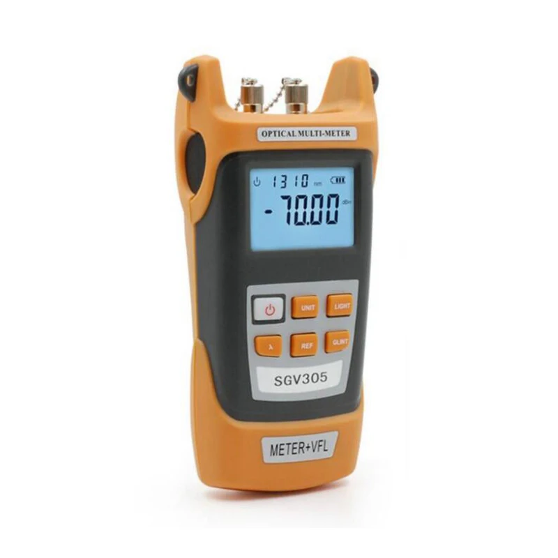 

Handheld high-precision Optical Power Meter -70~+3dBm and 5MW VFLVisual Fault Locator Optical Laser Light Source