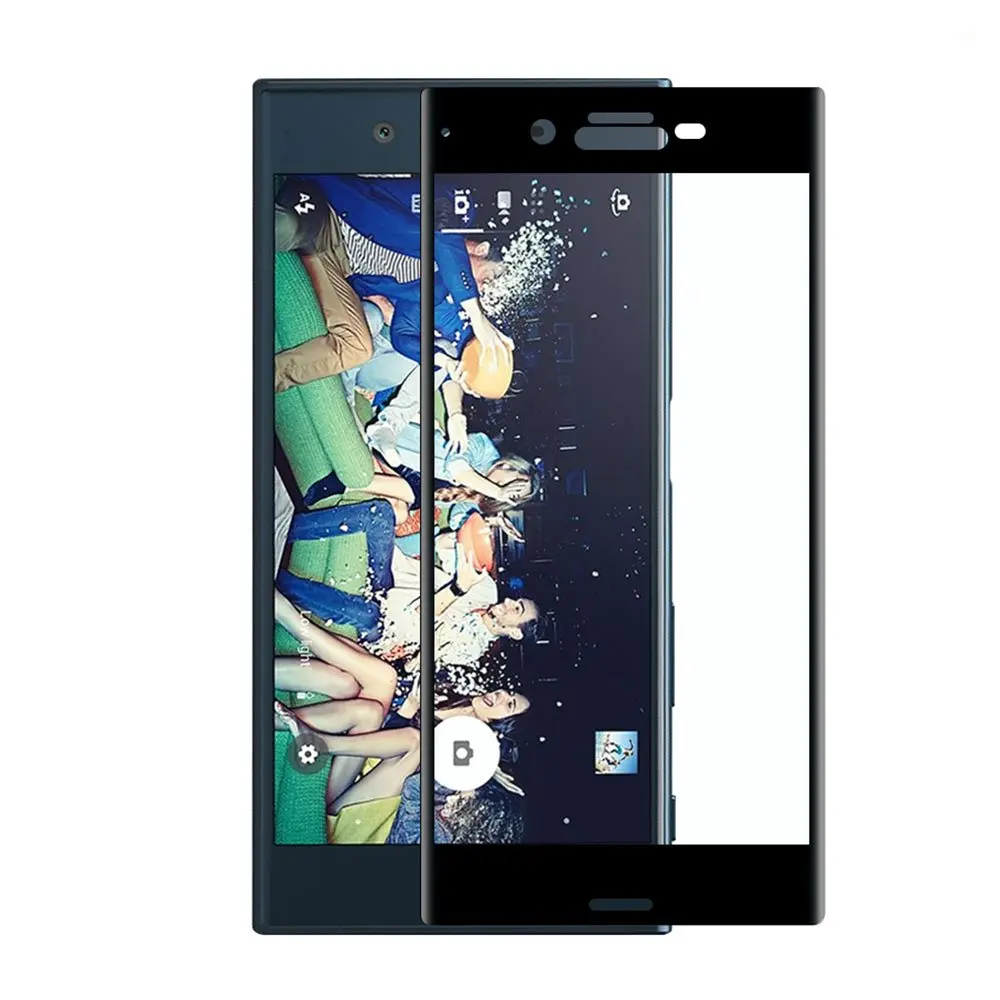 Закаленное стекло с полным покрытием для SONY Xperia X XP XZ XZS XZ1 COMPACT PREMIUM XA XA1 XA2 Ultra