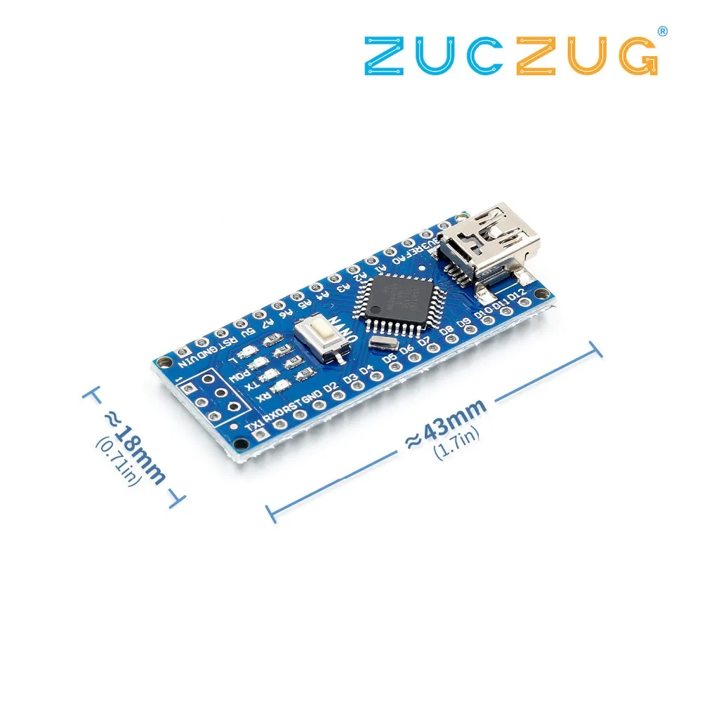 Nano Mini USB с Загрузчиком совместимый 3 0 контроллер CH340 драйвер 16 МГц v3.0