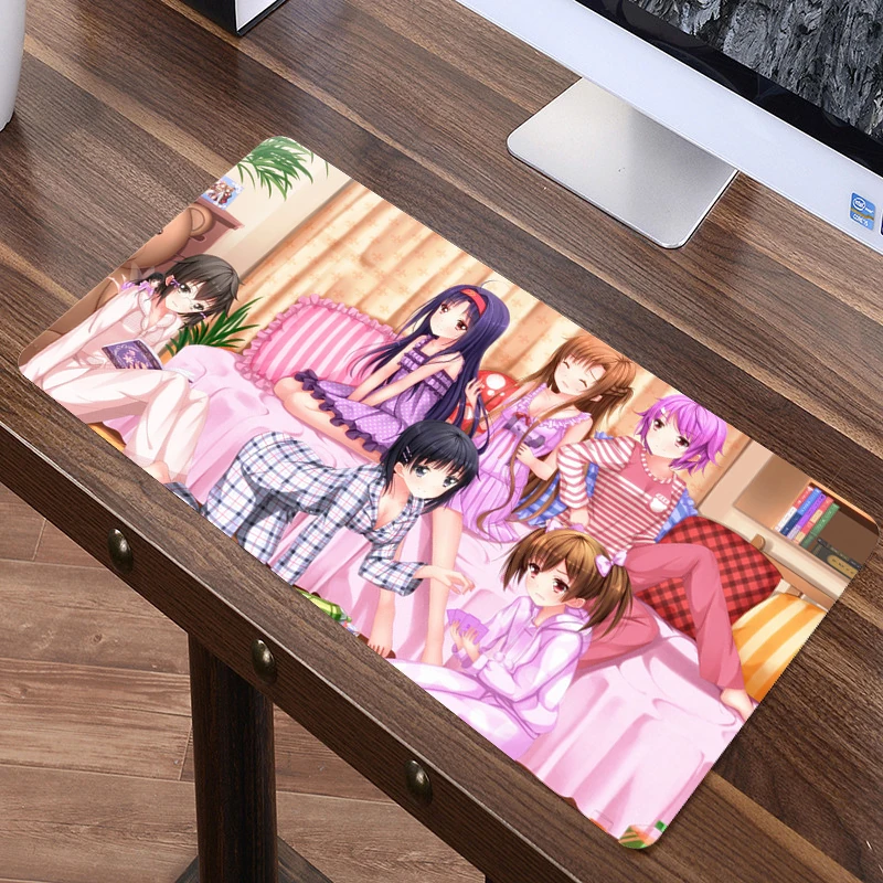 

FFFAS 60x30cm Sword Art Online Mouse Pad XL Large Sexy Mouse mat Keyboard Pad Notebook Computer Rubber padmouse Boy Gifts mats