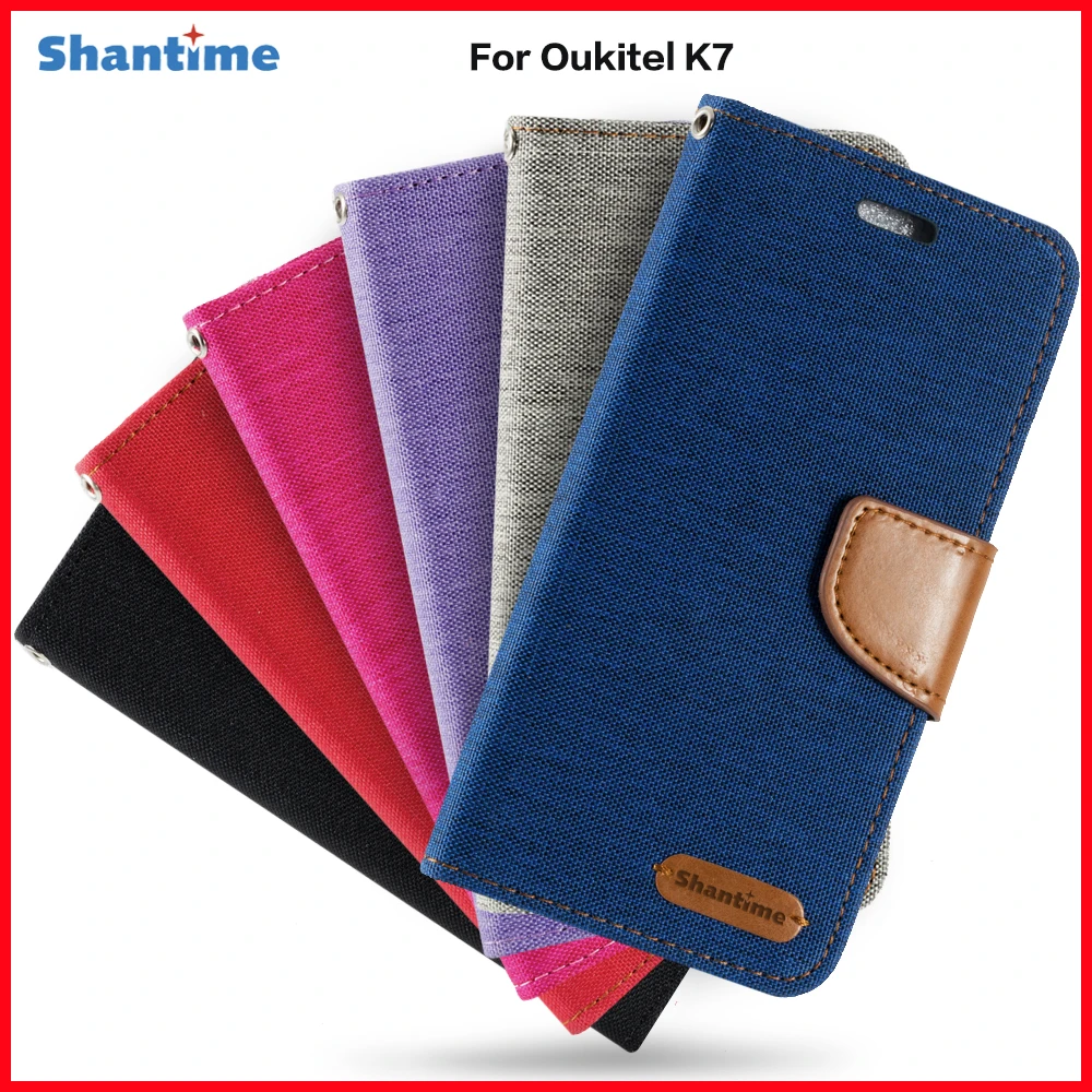 Кожаный чехол-бумажник для Oukitel K7 откидной Чехол телефона чехол из ТПУ Мягкая