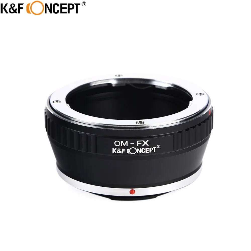 

K&F CONCEPT for OM-FX Camera Lens Adapter Ring fir For Olympus OM Mount Lens to for Fujifilm Fuji X Mount Camera Body