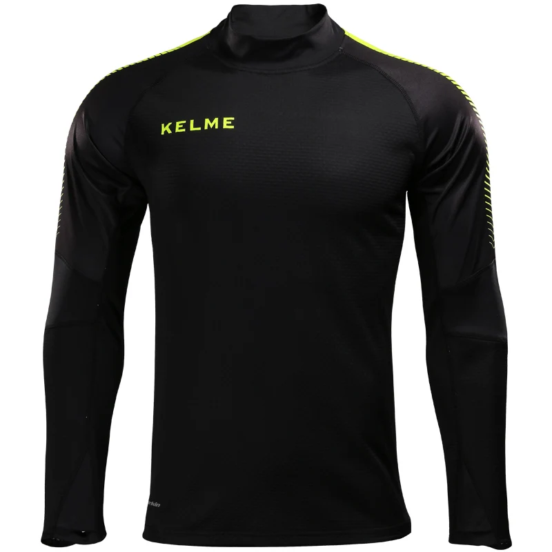 

KELME Men's Professional Soccer Training Long Sleeve Jersey Customized Training Long Shirts 3871501