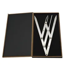 Haicar горячий инструмент для измерения позиционирования бровей из нержавеющей стали с золотым соотношением#30