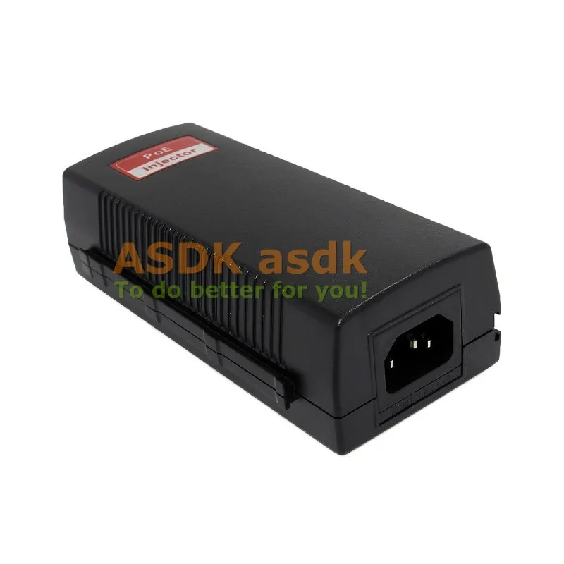 POE инжектор IEEE 802.3af 100 Мбит/с источник питания вход 240 В выход 48 56 в|ieee 802.3af| |