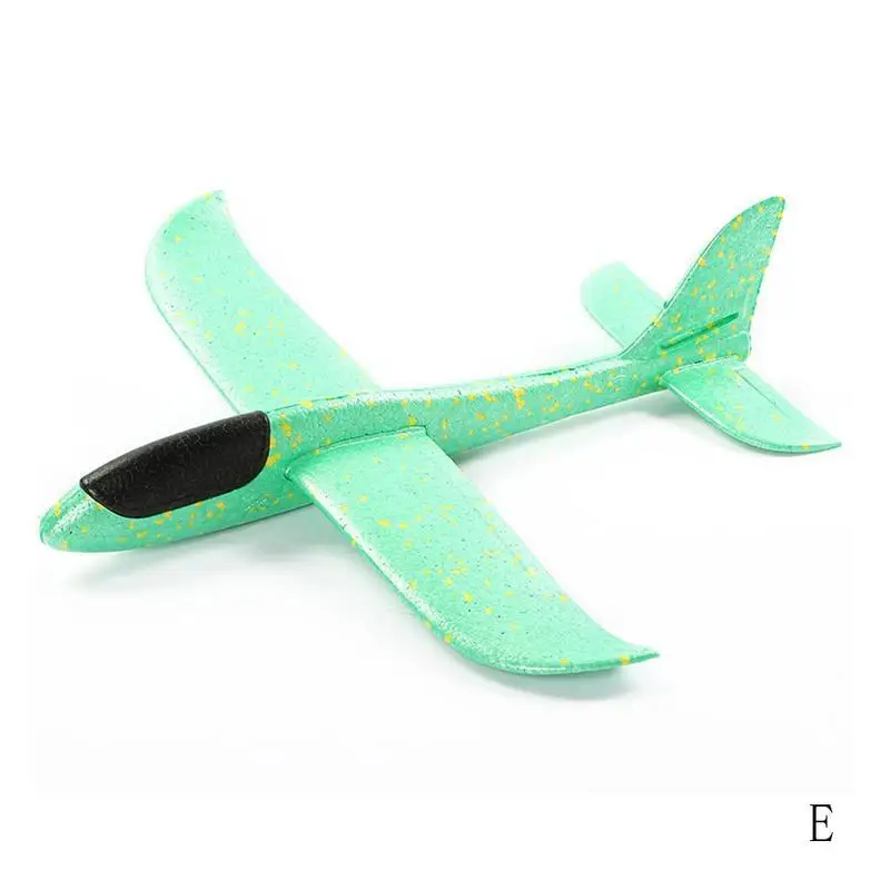 48 см ручной запуск метательный планер EPP пенопластовая модель аэроплана Летающий планер самолет игрушка для детей на открытом воздухе летающий планер игрушки - Цвет: as photo shows