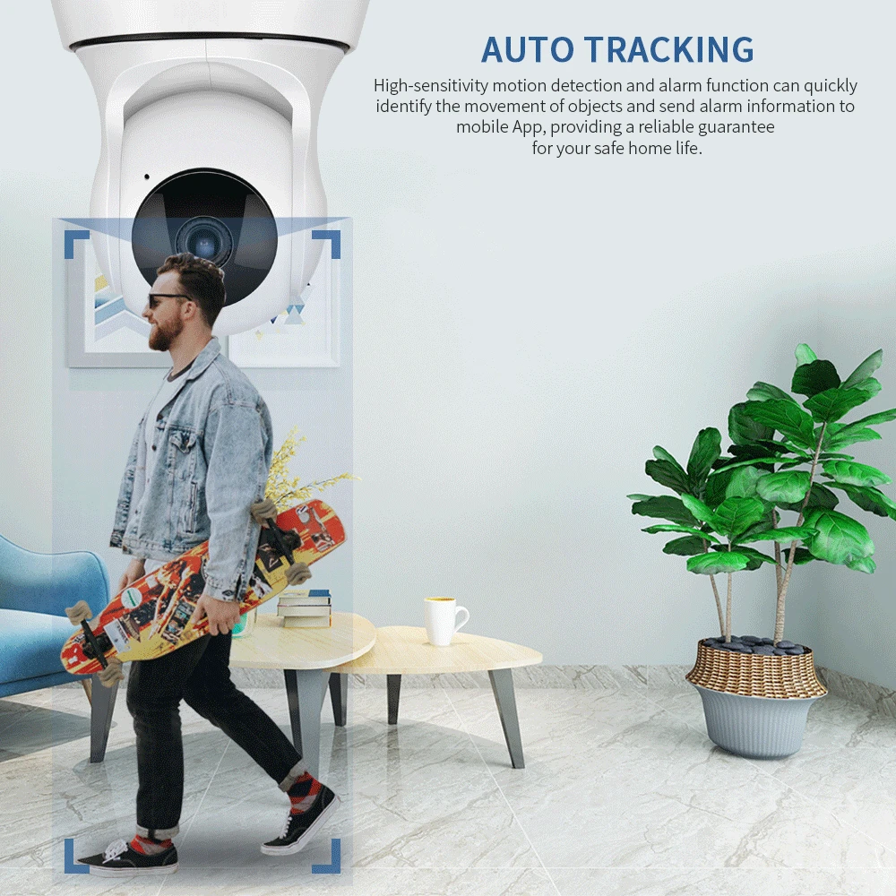 INQMEGA 720 P سحابة IP كاميرا WiFi كاميرا السيارات تتبع 2MP المنزل الأمن مراقبة CCTV كاميرا شبكة مراقبة للرؤية الليلية مراقبة الطفل