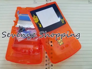 

Housing Case for Gameboy Color GBC Console Accessories Cases Clear orange Special Case